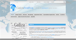 Desktop Screenshot of galiza-analitica.com